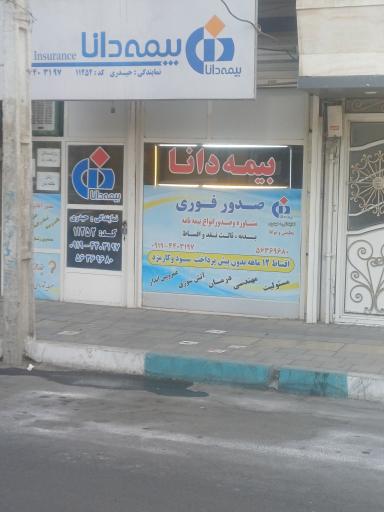 بیمه دانا نمایندگی حیدری