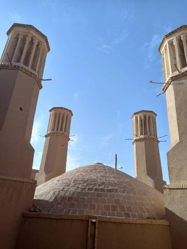 عکس آب انبار شیر سرچشمه زارچ