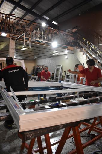 عکس کارخانه upvc الماس پنجره