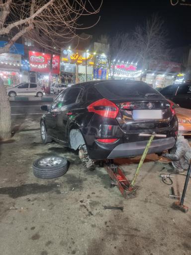 عکس جلوبندی و باطری سازی