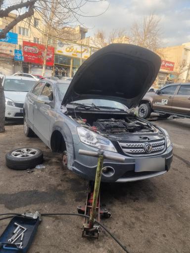 عکس جلوبندی و باطری سازی