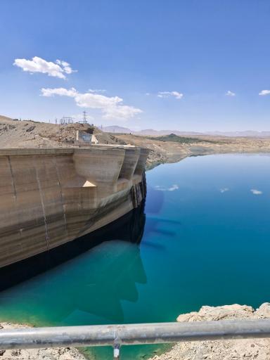 عکس سد زاینده رود