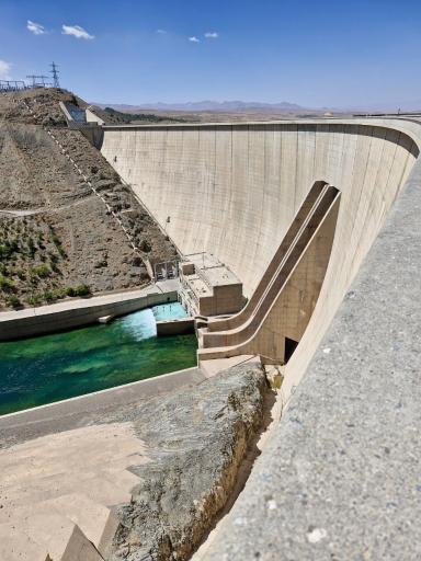 عکس سد زاینده رود