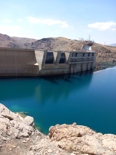 عکس سد زاینده رود