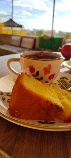 عکس کافه بوم‌گردی انار