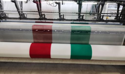 عکس کارخانه توری سایبان شمال