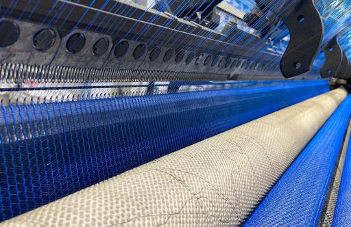 عکس کارخانه توری سایبان شمال