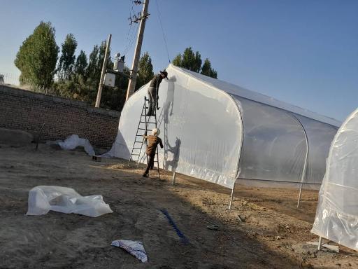 عکس کارخانه توری سایبان شمال