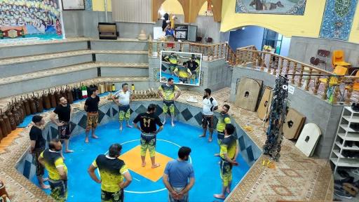 عکس زورخانه مولا علی(ع) مبارکه