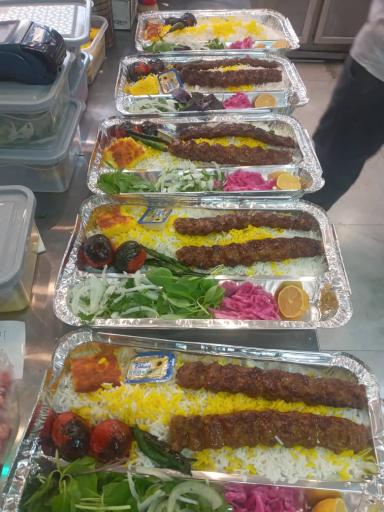 کباب زغالی باران