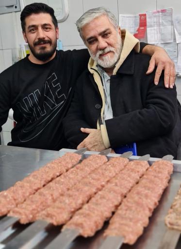 کباب زغالی باران