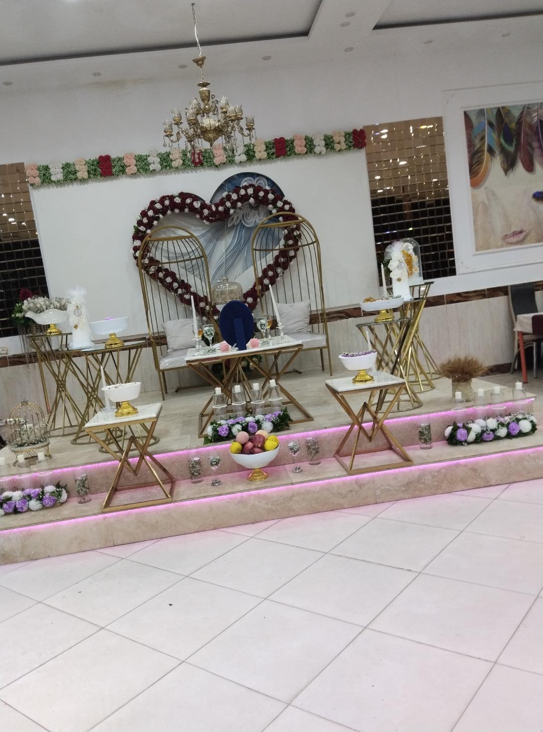 عکس باغ تالار قصر نیک