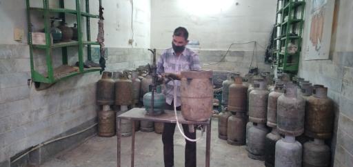 عکس کپسول گاز و پیک نیک پر کنی