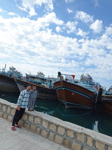 عکس اسکله گناوه