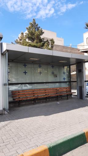 عکس ایستگاه اتوبوس شهید فلاحی 53