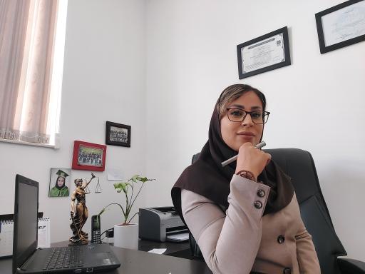 عکس دفتر وکالت فاطمه رضانیا
