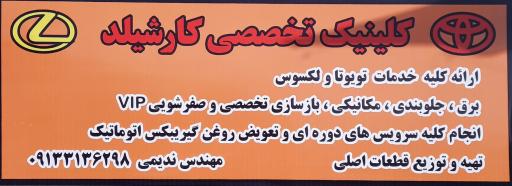 کلینیک تخصصی تویوتا و لکسوس کارشیلد