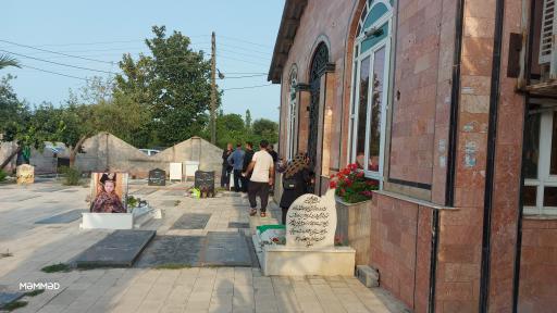 عکس گلزار شهدای شهر کومله