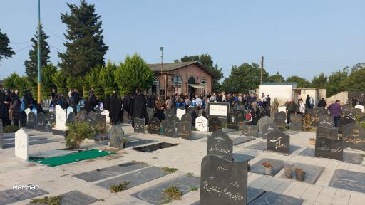 عکس گلزار شهدای شهر کومله