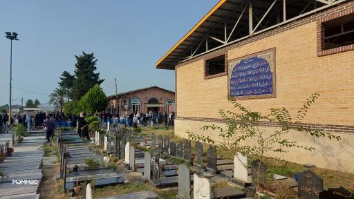 عکس گلزار شهدای شهر کومله