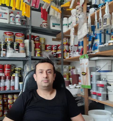 عکس فروشگاه رنگ محمد