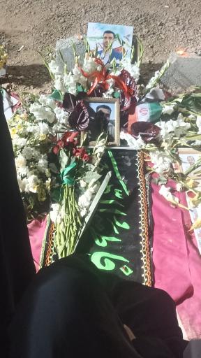 عکس مزار شهید سید ناصر فاطمی 