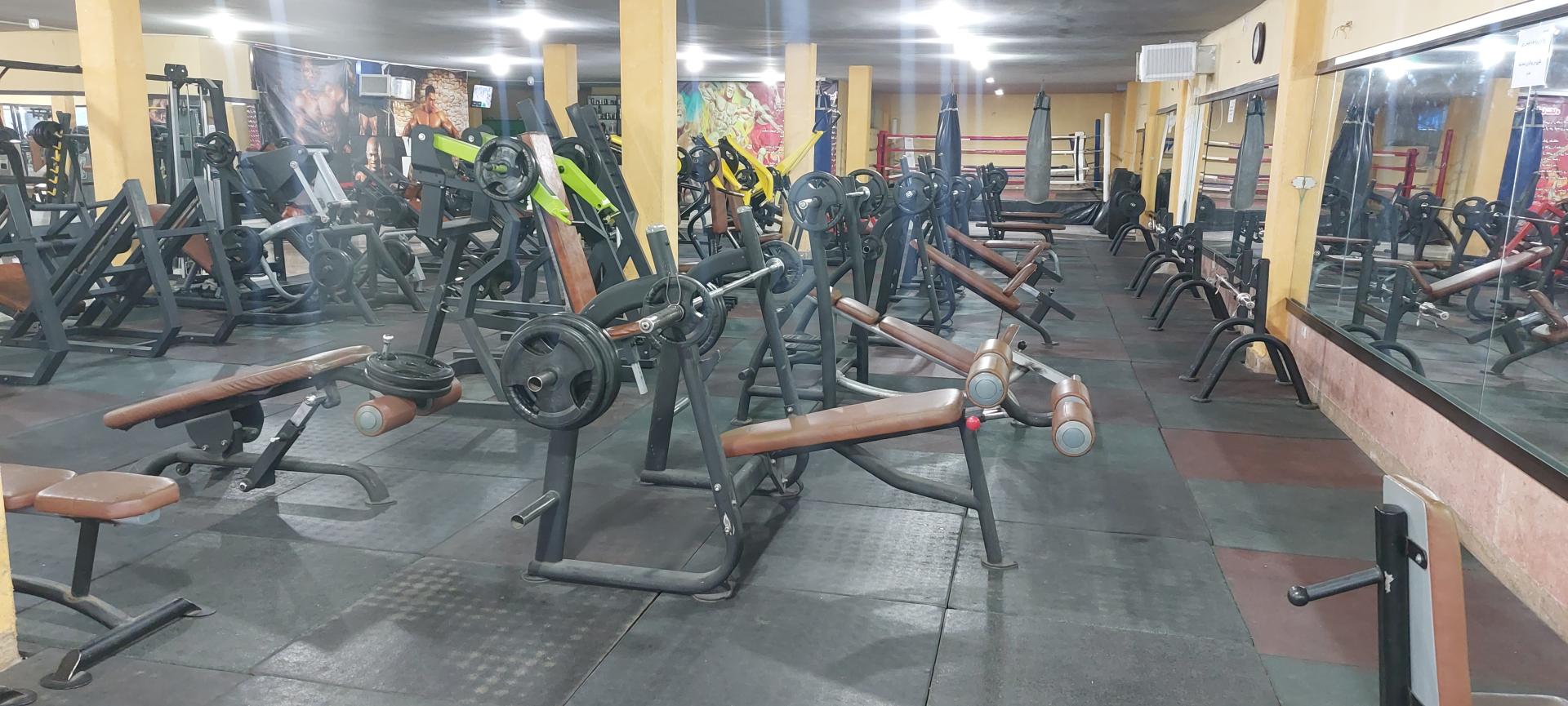 عکس باشگاه بدنسازی مردان آهنین