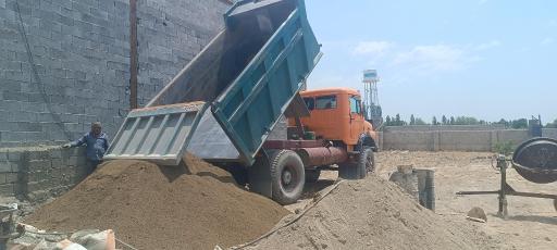 عکس پخش انواع شن و ماسه جلالوند 