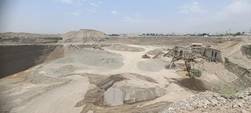 عکس پخش انواع شن و ماسه جلالوند 