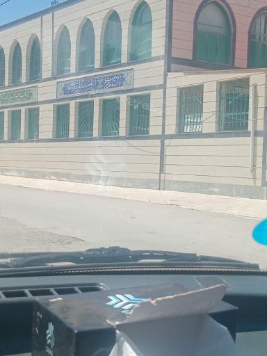 عکس حسینیه و مسجد جامع پالیز