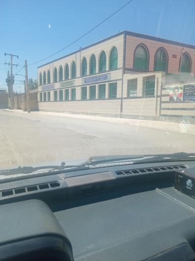 عکس حسینیه و مسجد جامع پالیز