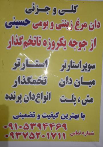 عکس دان مرغ و پرندگان حسینی