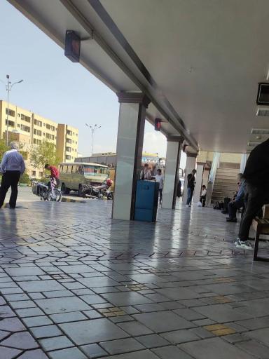 عکس پایانه مسافربری شرق تپه