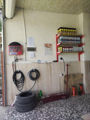 عکس تعویض روغن و آپاراتی عمو علی