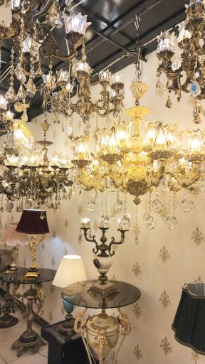 عکس لوستر تندیس