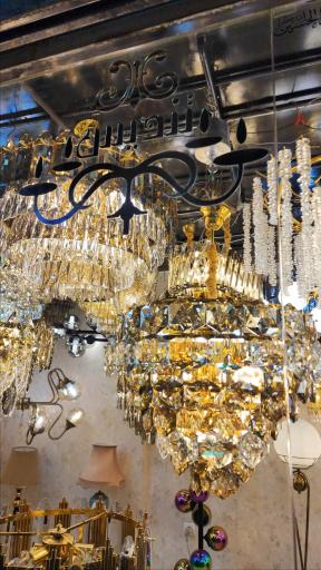 عکس لوستر تندیس