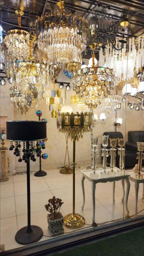 عکس لوستر تندیس