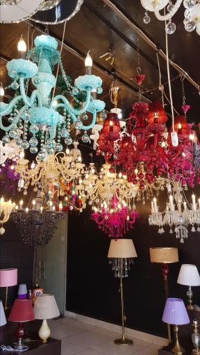 عکس لوستر تندیس