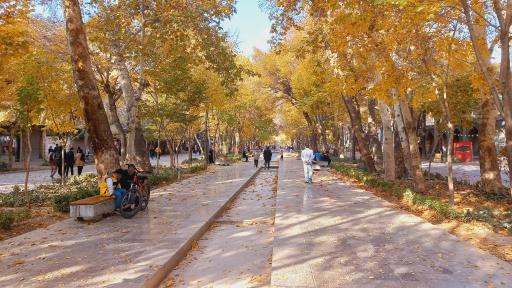 عکس پیاده راه چهارباغ 