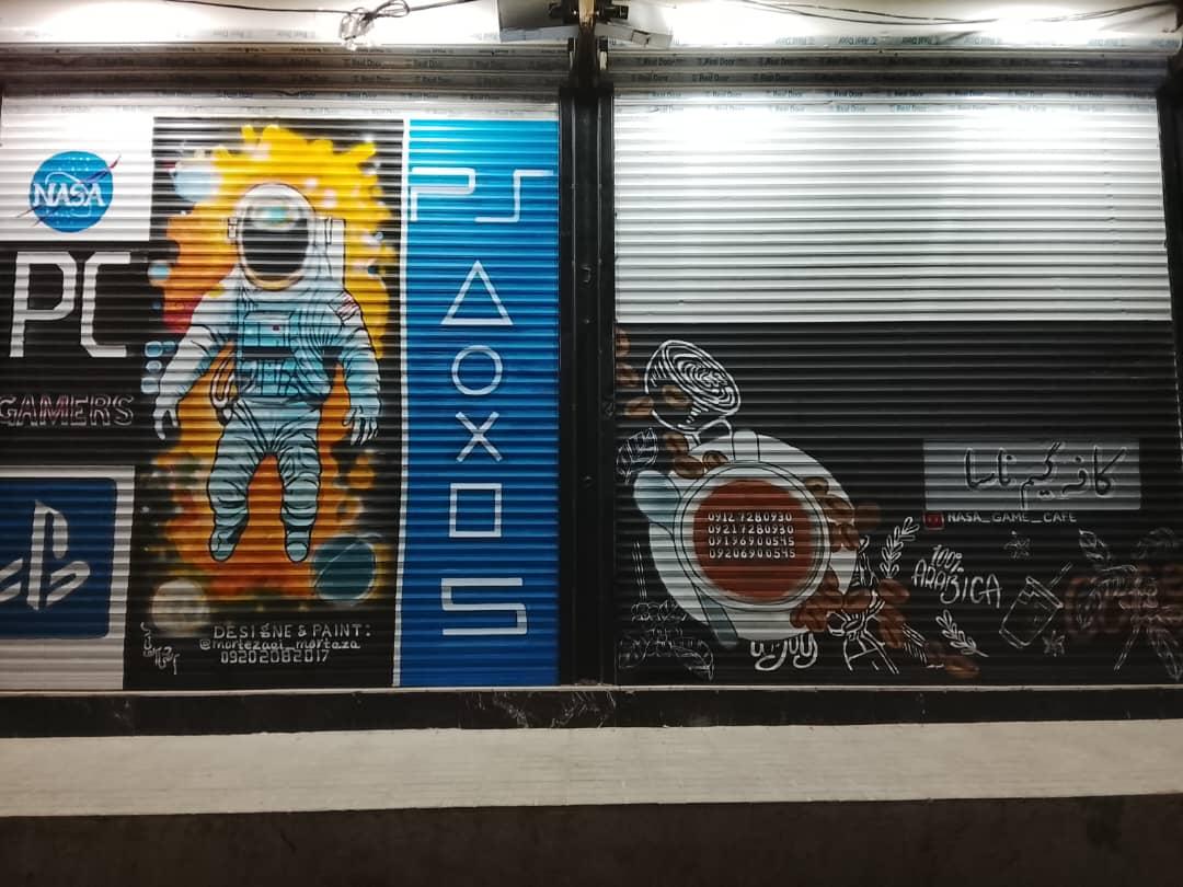 عکس کافه گیم ناسا