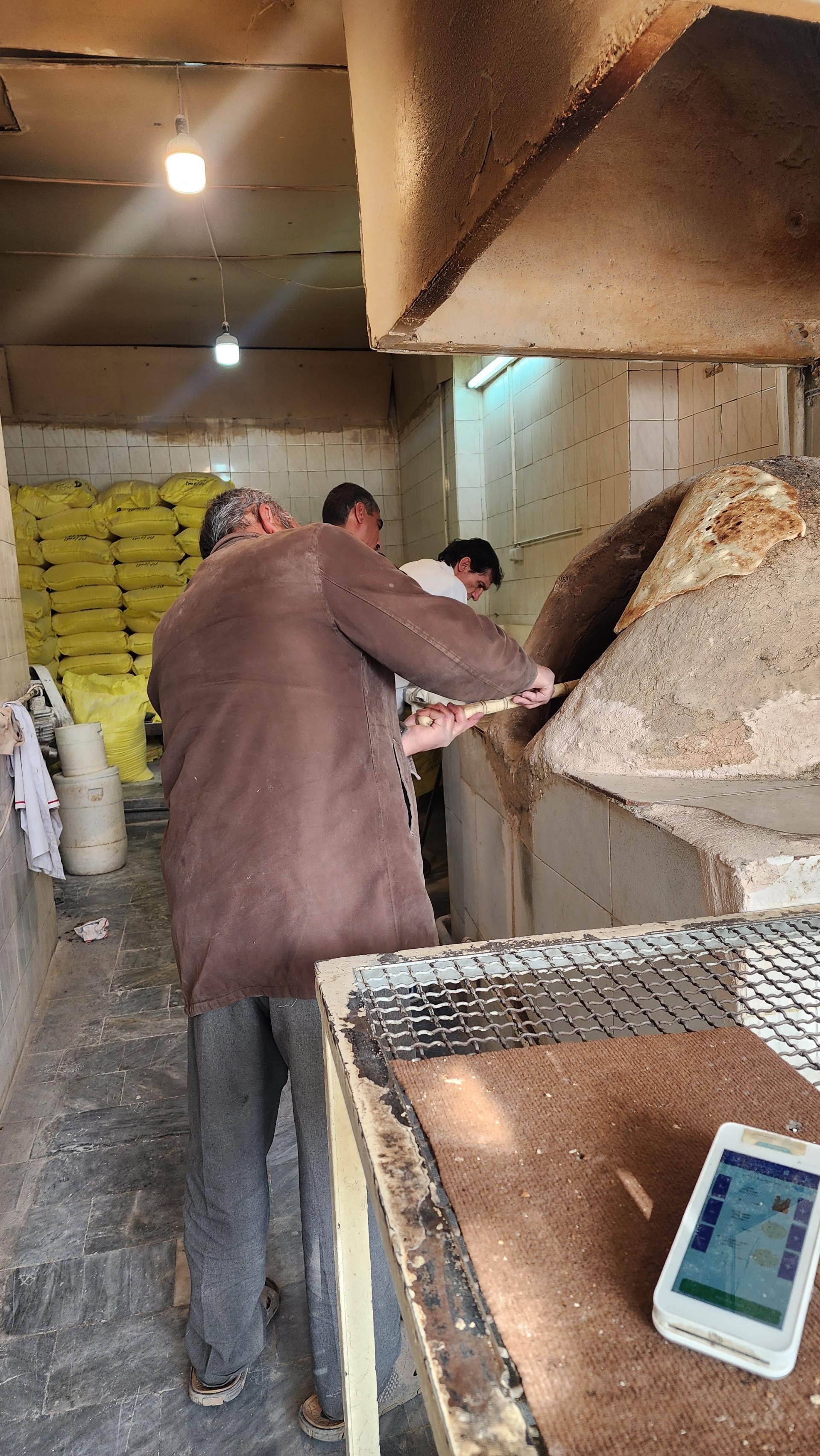 عکس نانوایی مکتوبیان 