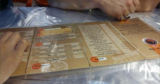 عکس پیتزا دو در یک