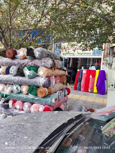 عکس بازار قماش سجاد
