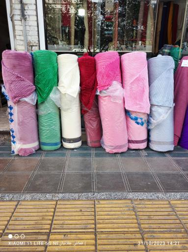 عکس بازار قماش سجاد