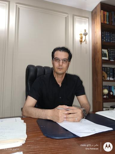 عکس دفتر حقوقی و وکالت سینا پهلوان