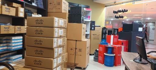 عکس تجهیزات شبکه الکترونت