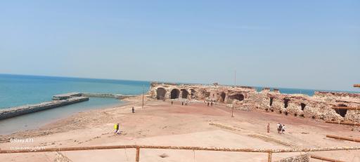 عکس قلعه پرتغالی‌ها هرمز