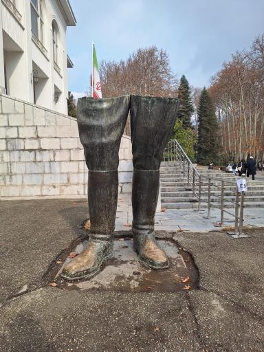 عکس ورودی دربند کاخ سعد آباد (شمالی)