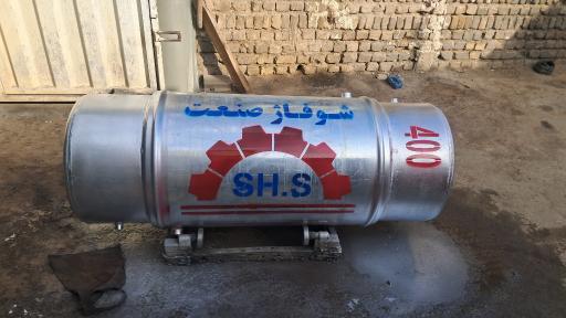 عکس  منبع دوجداره شوفاژ صنعت