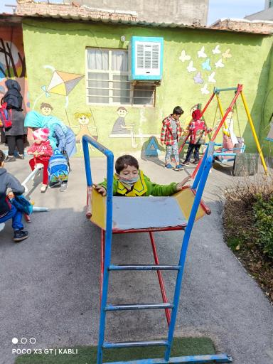 عکس پیش دبستانی ایمان